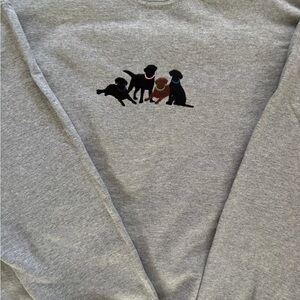 4 labs Embroidered Sweatshirt